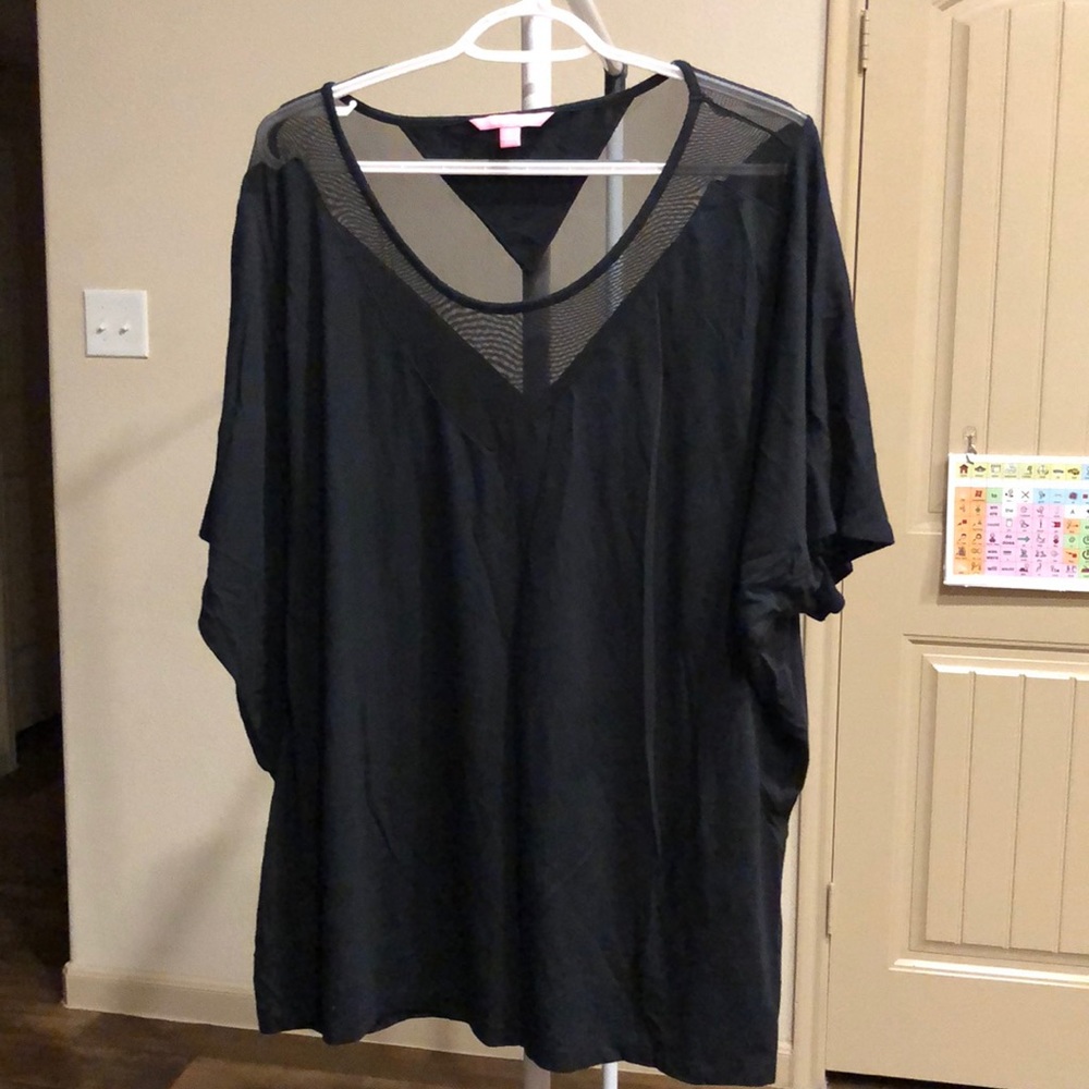 Black cute top